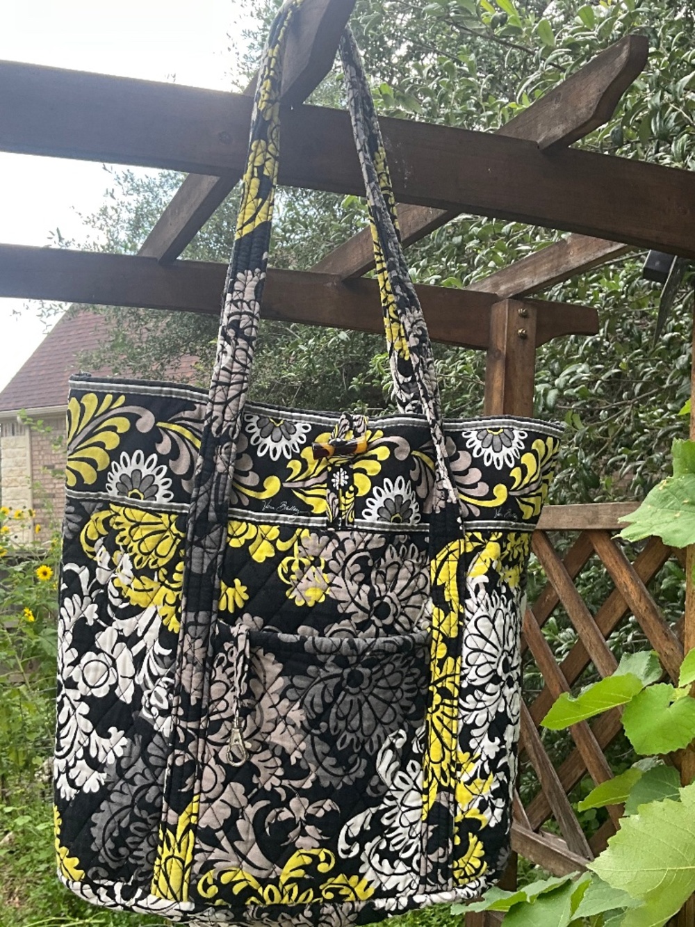Vera Bradley Tote Bag, Baroque Pattern